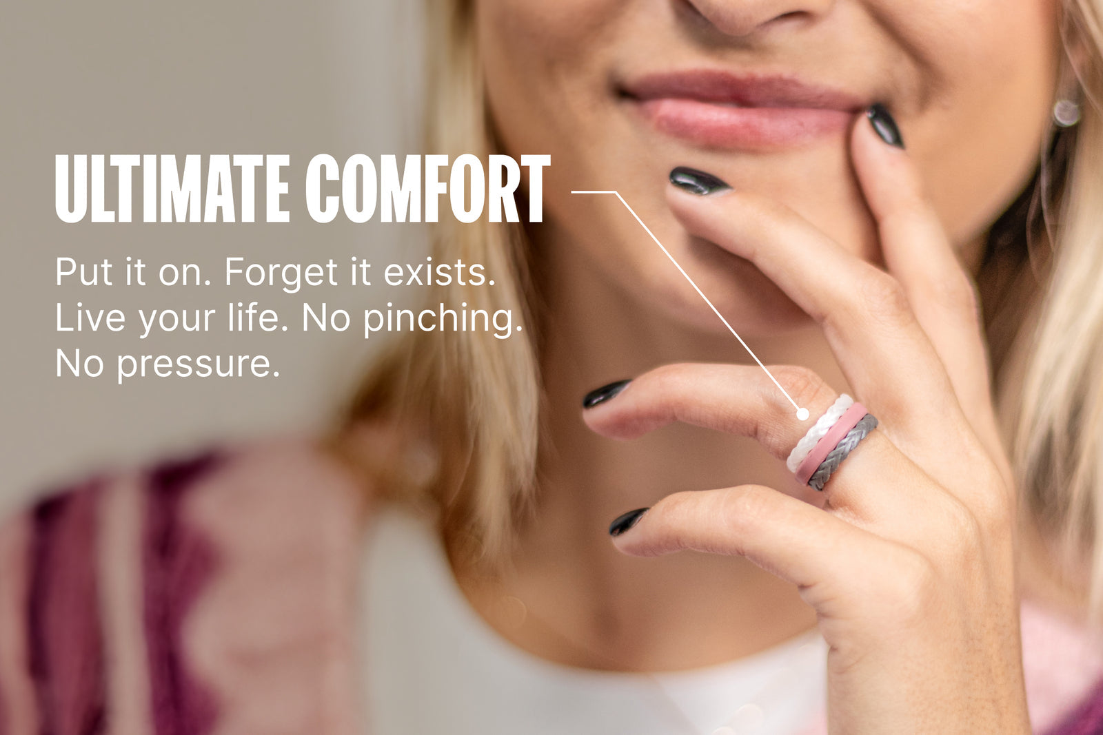 Cactus Bloom - Stackable Ring